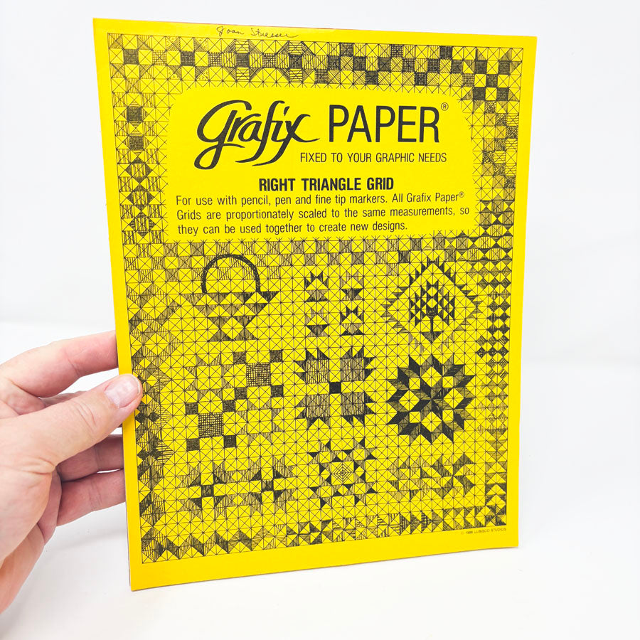 Grafix Right Triangle Grid Paper Pad