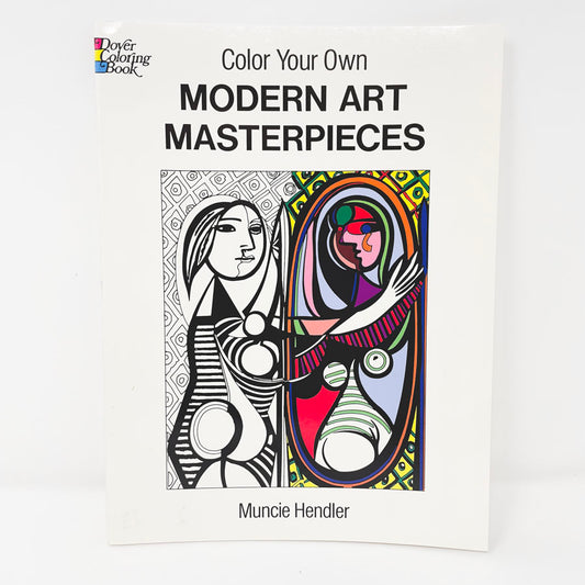 Color Your Own Modern Masterpiece Dover Coloring Book