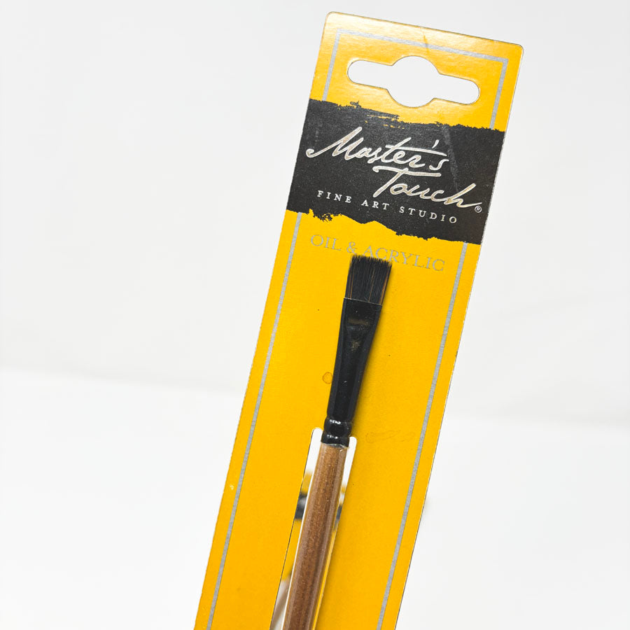 Master's Touch Firm Synthetic Flat Paint Brushes (1)