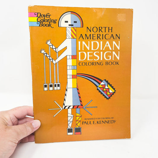 North American Indian Design Dover Coloring Book