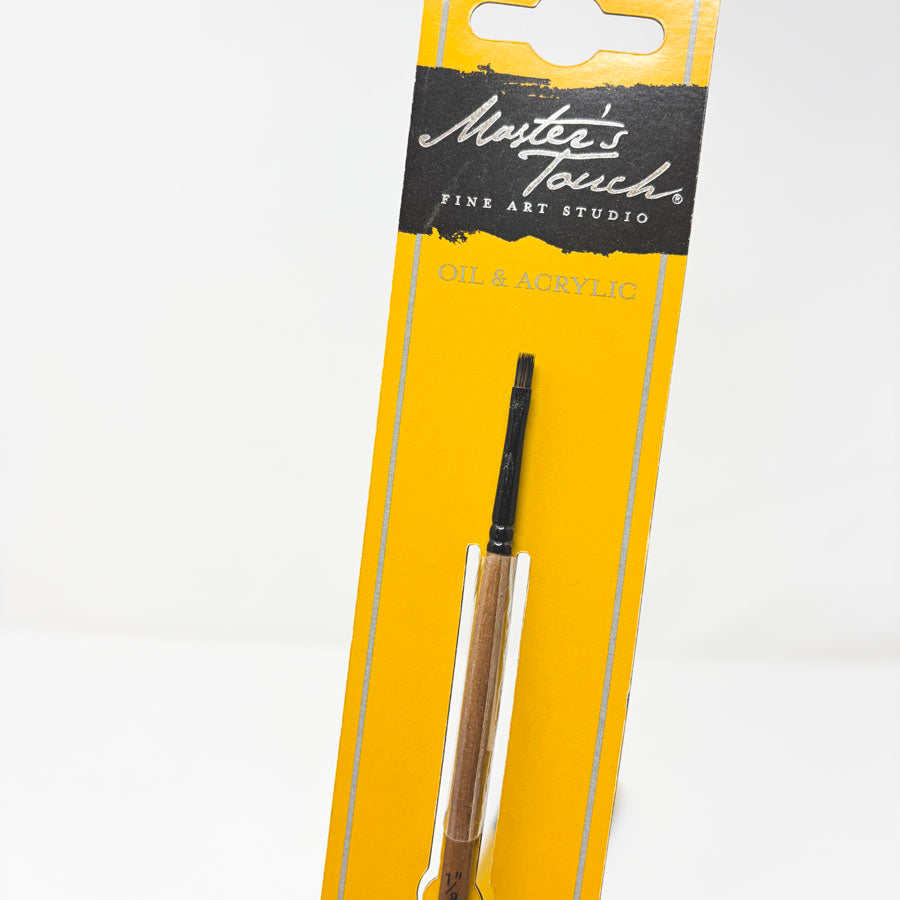Master's Touch Firm Synthetic Flat Paint Brushes (1)