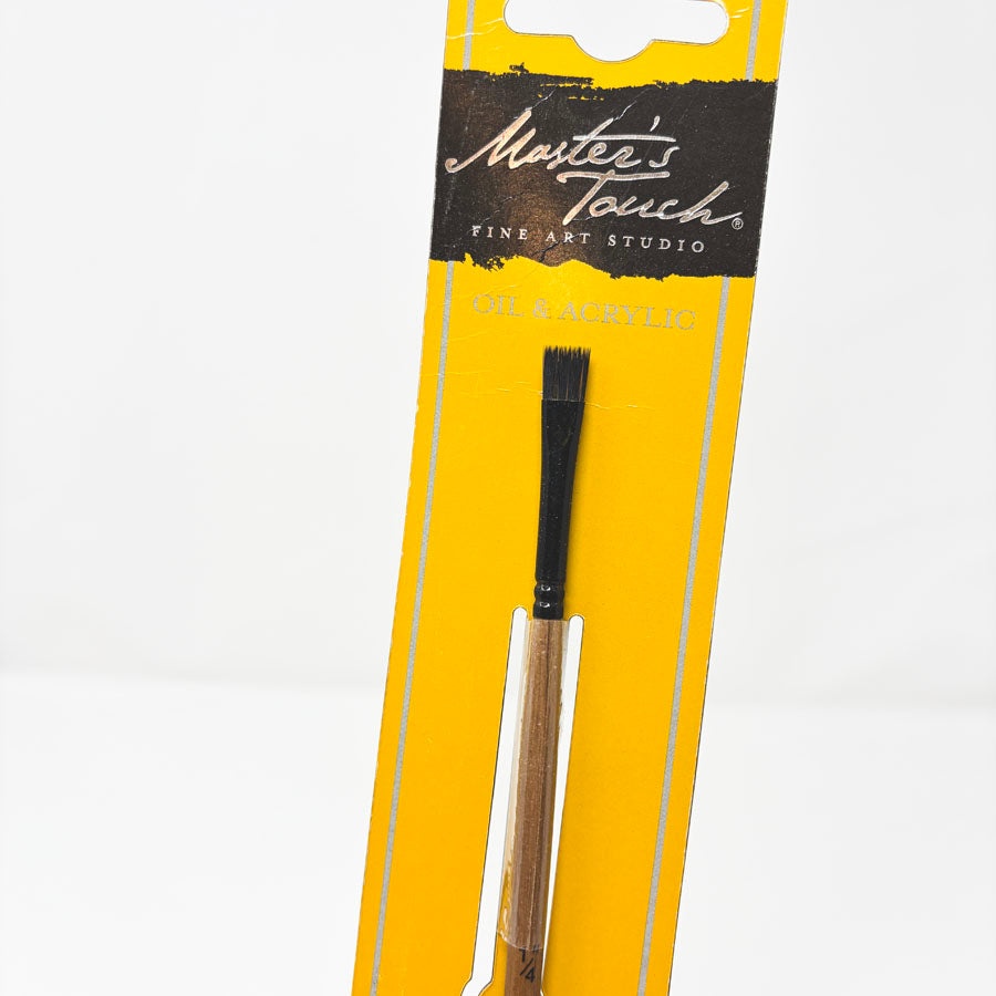 Master's Touch Firm Synthetic Flat Paint Brushes (1)