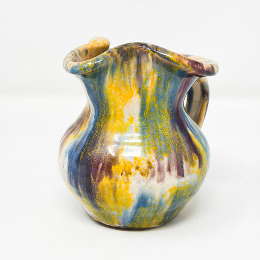 Vintage Small Creamer with Drip Glaze