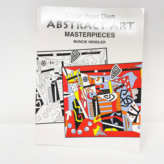 Color Your Own Abstract Art Masterpieces Coloring Books