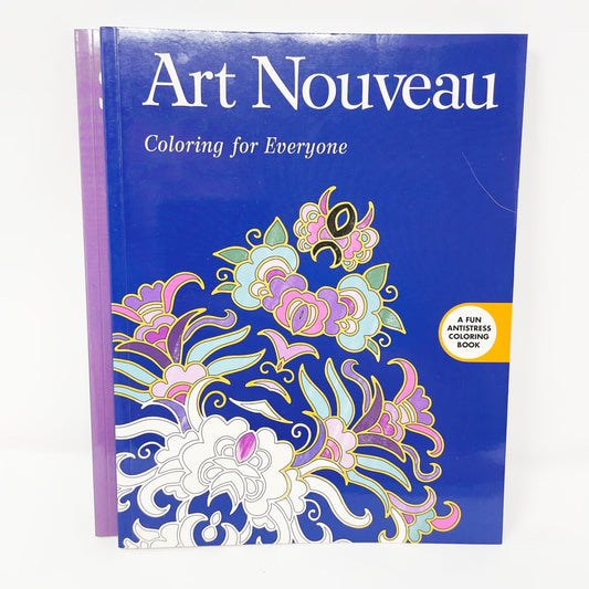 Art Nouveau Coloring for Everyone Coloring Book