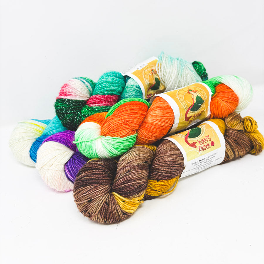 Lady Purl Designs Wool Blend Yarns
