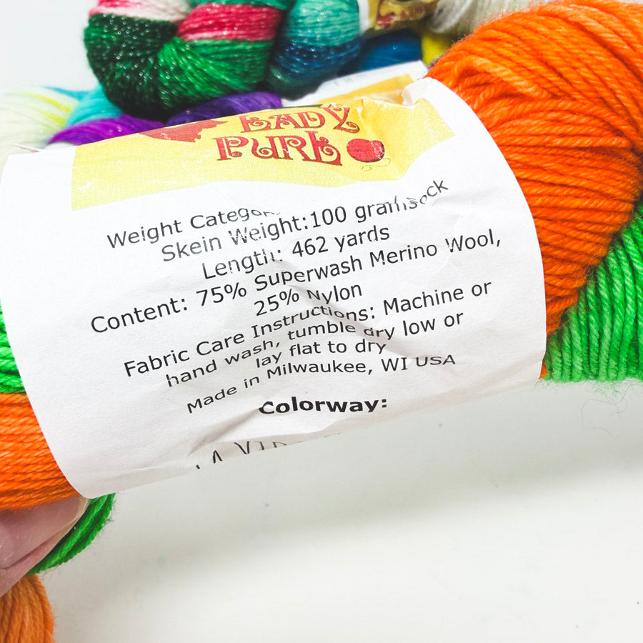 Lady Purl Designs Wool Blend Yarns
