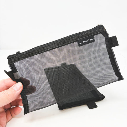 Small Mesh Pencil Pouch (1)