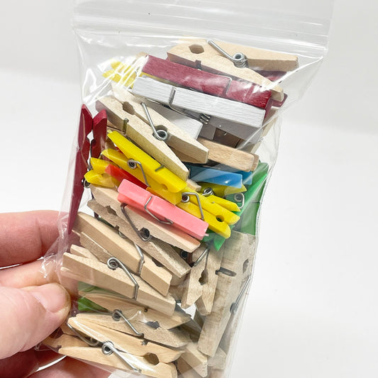 Bag of Mini Clothespins