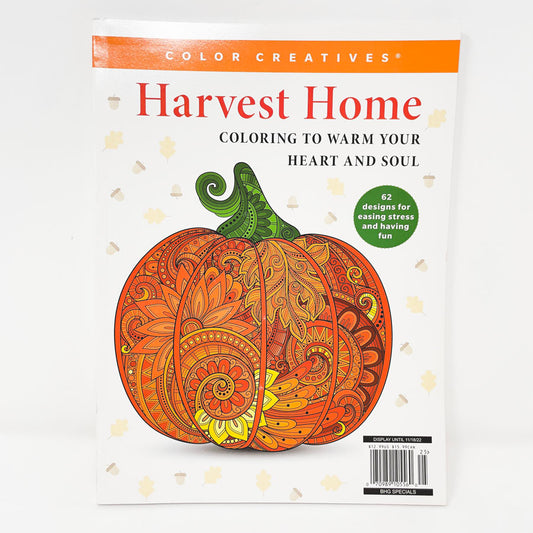 Harvest Home Coloring Book