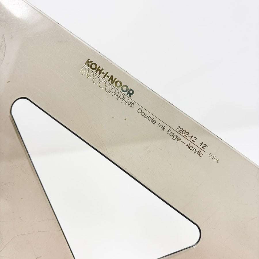 Koh-I-Noor Drafting Triangle Smoke Color