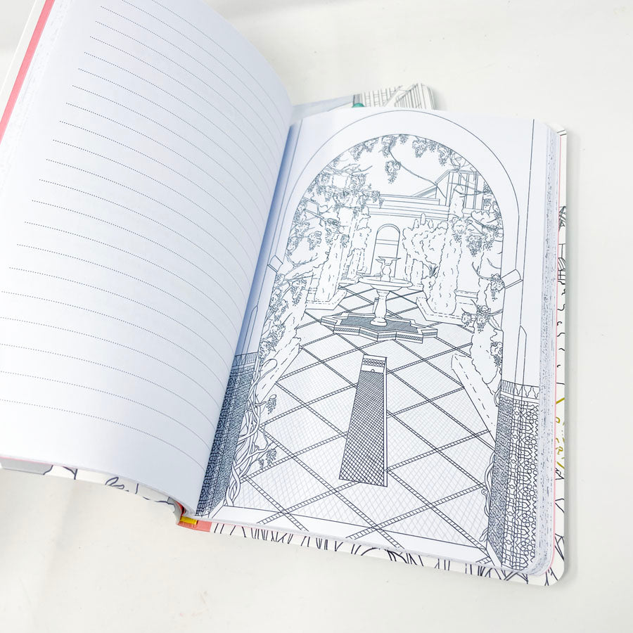 Color Your Own Travel Journals