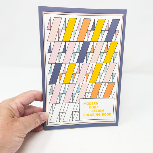 Modern Quilting Design Coloring Book