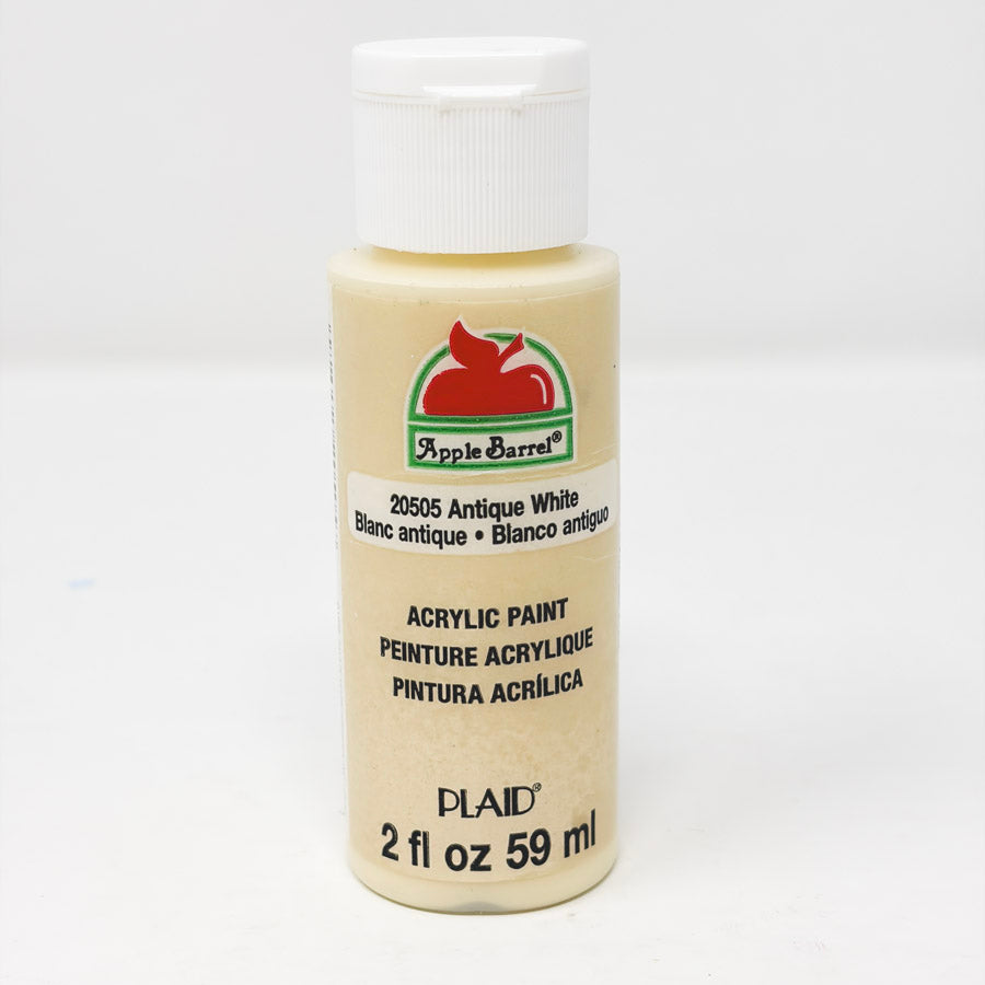Apple Barrel Antique Acrylic Paint - Antique White 2oz