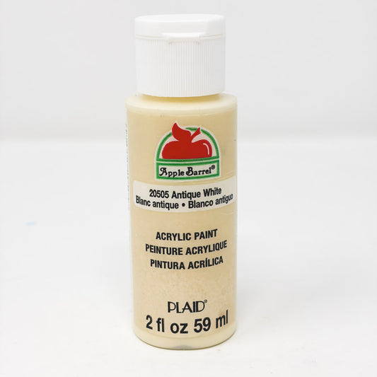 Apple Barrel Antique Acrylic Paint - Antique White 2oz