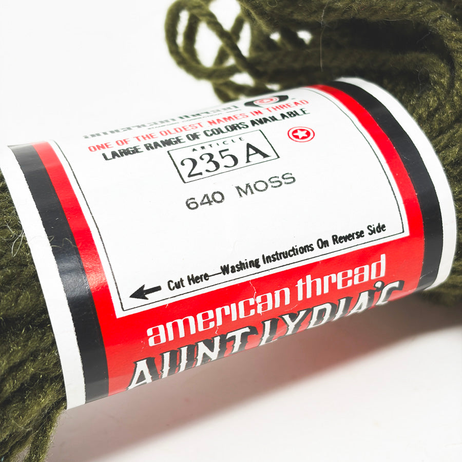 Aunt Lydia's Rug Yarn - Moss