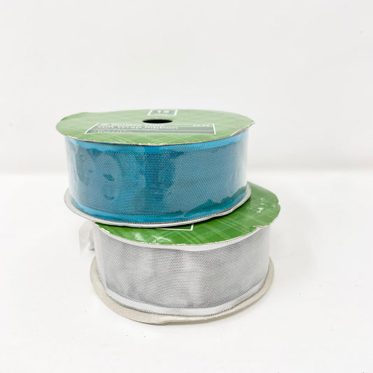 1.375" Holiday Time Gift Wrapping Ribbon