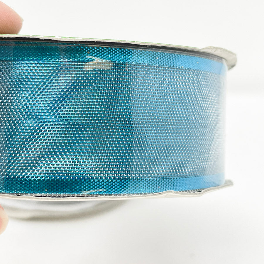 1.375" Holiday Time Gift Wrapping Ribbon
