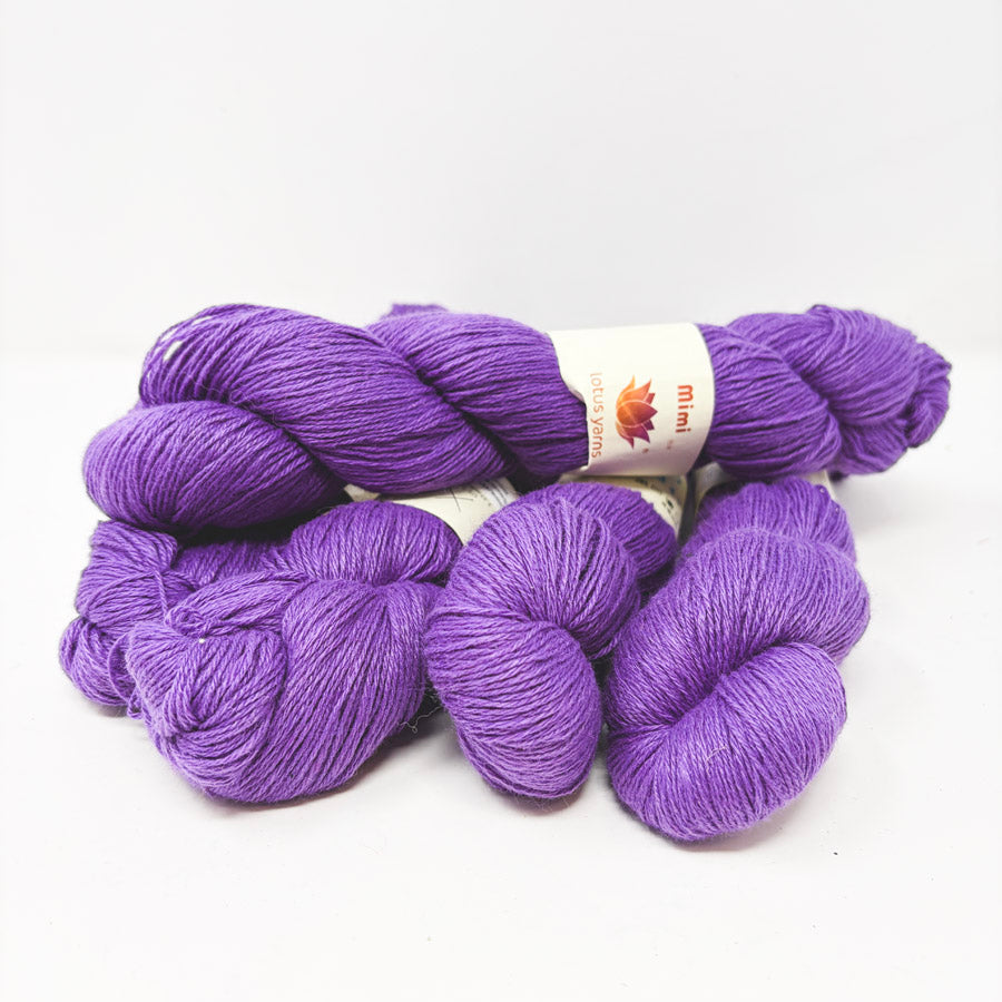 Lotus Yarns - Mimi Plus – Purple Col. 27 (1)