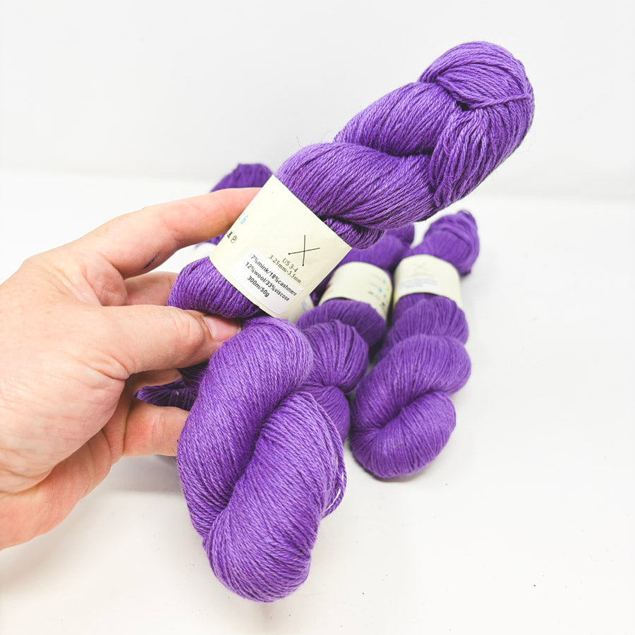 Lotus Yarns - Mimi Plus – Purple Col. 27 (1)