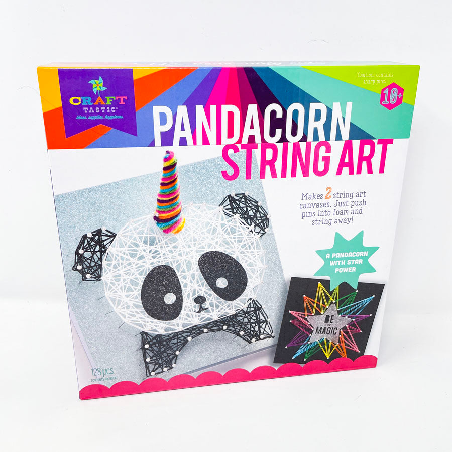 Craftastic Pandacorn String Art