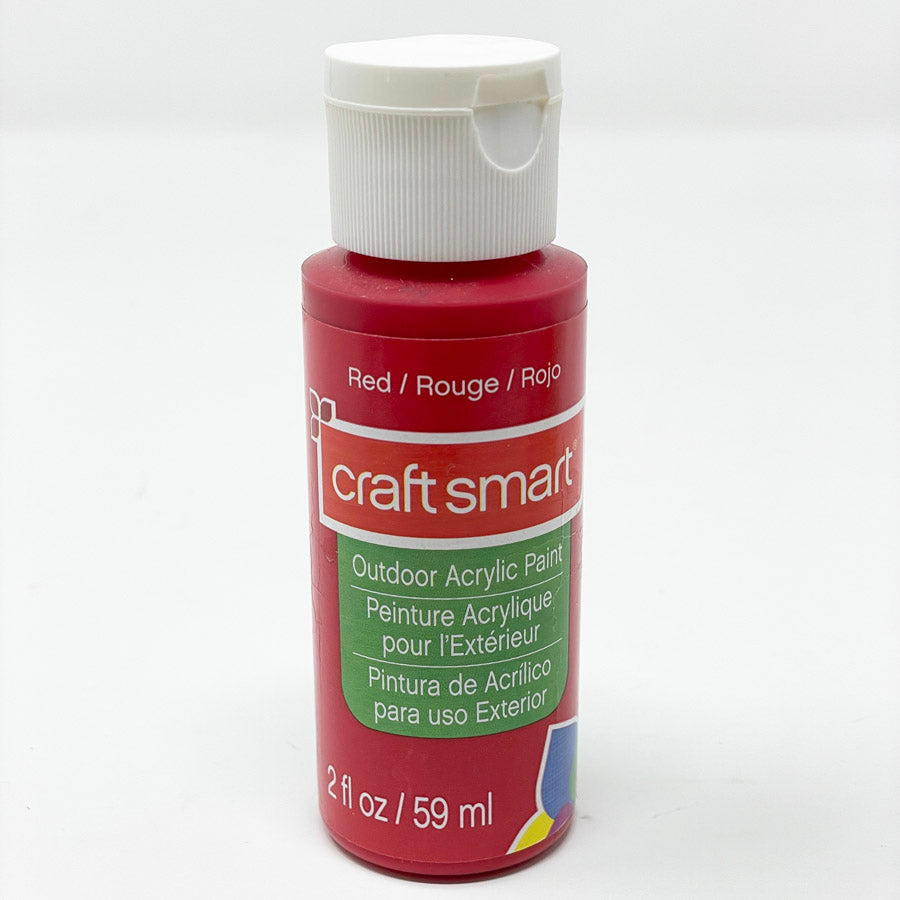 Americana Acrylic 2oz Paint - Country Red
