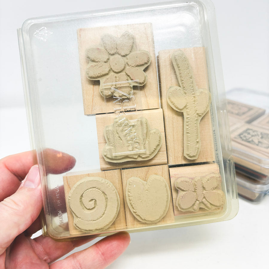 Stampin' Up! Medium Box Sets of Rubber Stamps - Pick a Design