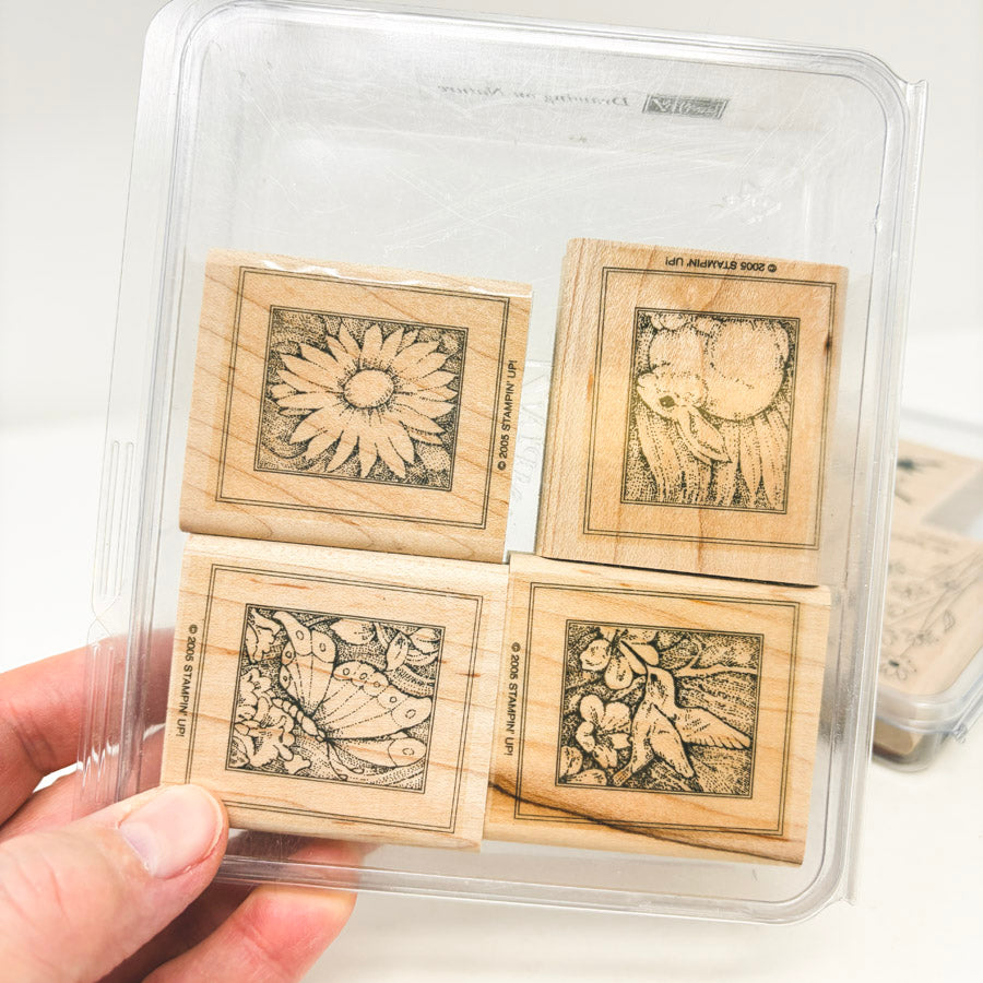 Stampin' Up! Medium Box Sets of Rubber Stamps - Pick a Design