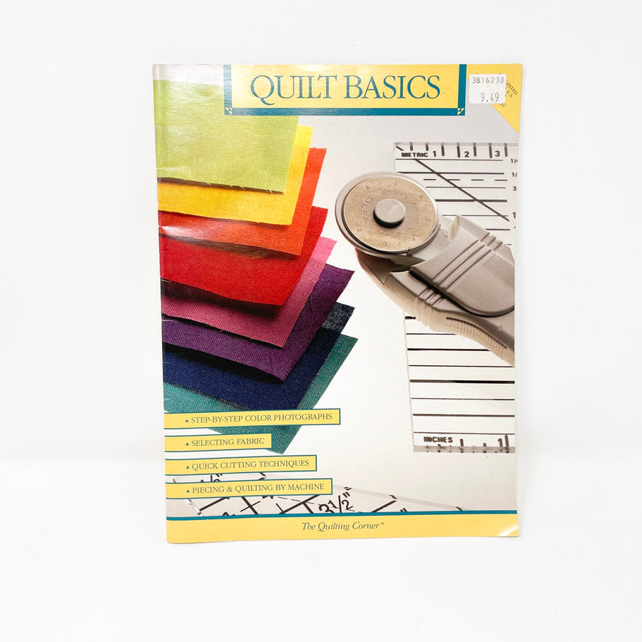 The Quilting Corner Quilt Basics Booklet