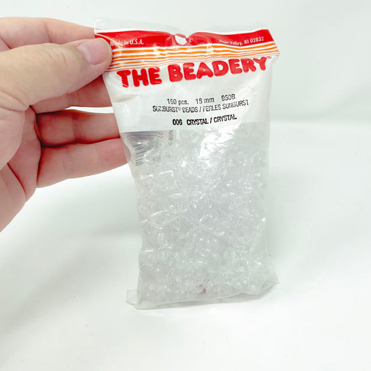 The Beadery Sunburst Crystal beads 18mm