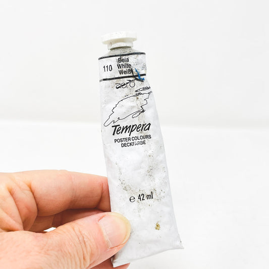 Tempera Poster Colours White