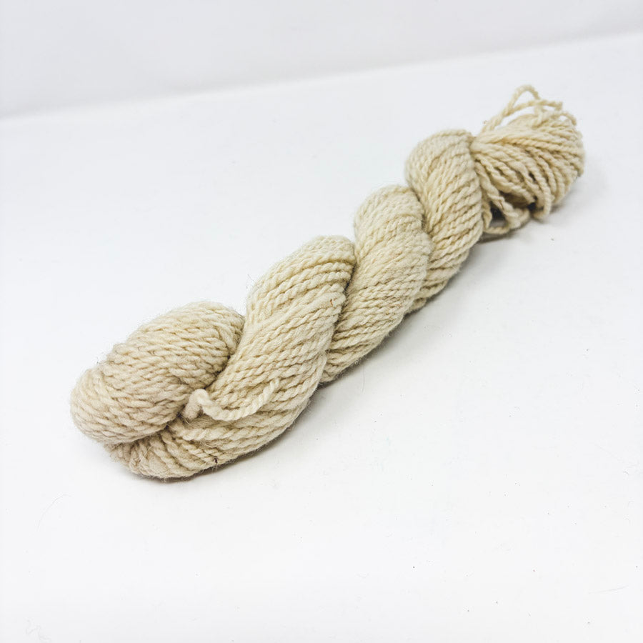 Unmarked Bulky Natural Wool Yarn