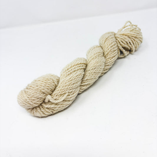 Unmarked Bulky Natural Wool Yarn