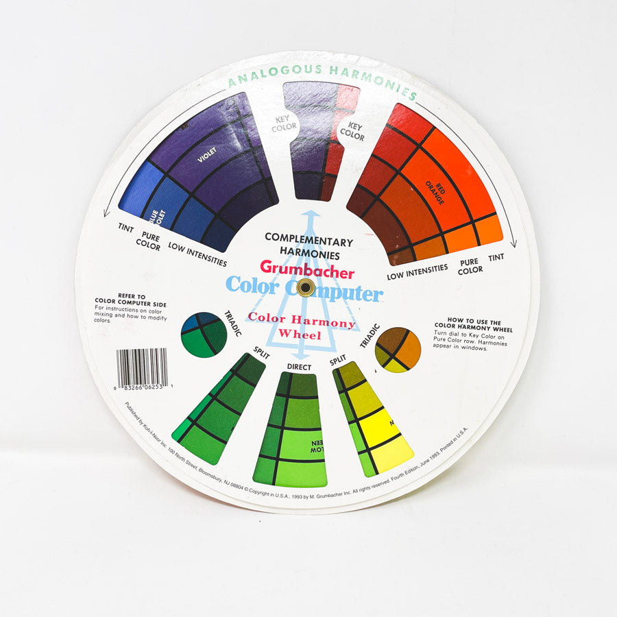 Color Computer Wheel by M. Grumbacher