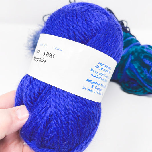 Lambada 4 Ply Blue Green Gradient Yarn Crochet Yarn Knitting Yarn Melodyy  by Wolltraum Color Changing Ombré Yarn Hand Tied 