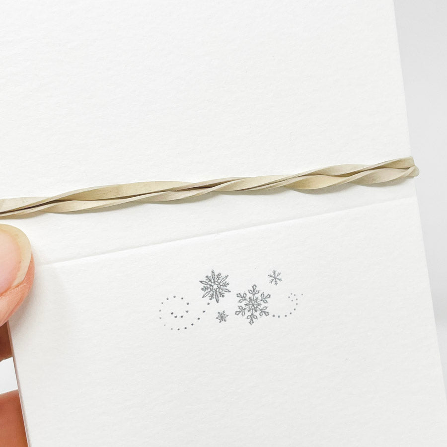 Sweet Snowflake Notes (White)