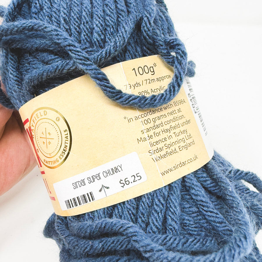 Sirdar Hayfield Super Chunky Yarn