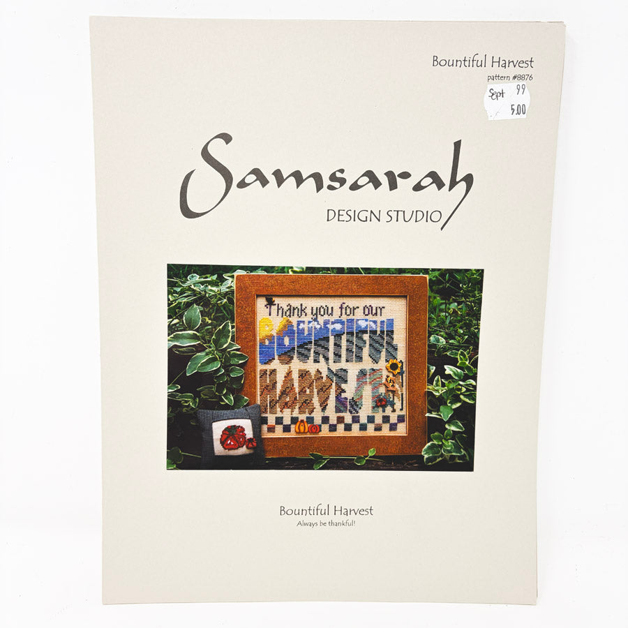 Fall Themed – Sam Sarah Cross Stitch Patterns