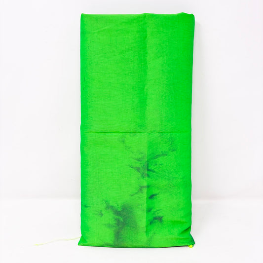 1 Yd x 60" Green Tie Dye Polyester Fabric