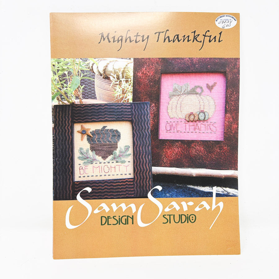 Mighty Thankful – Sam Sarah Cross Stitch Pattern