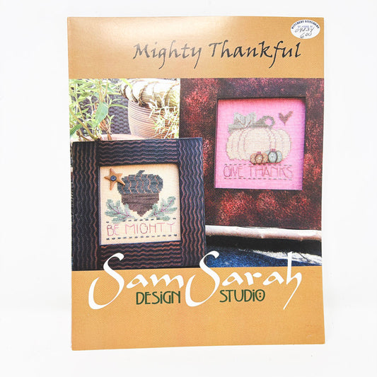 Mighty Thankful – Sam Sarah Cross Stitch Pattern
