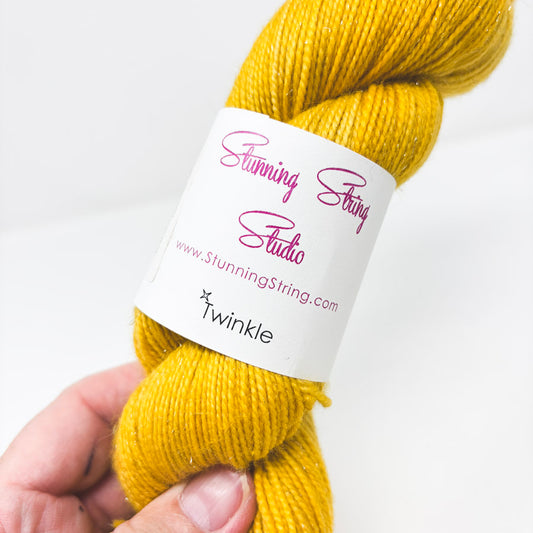 Stunning String Studio Yarn - Twinkle in Curry