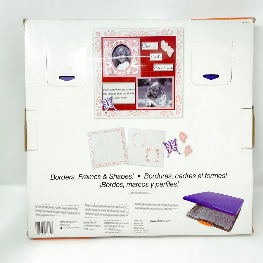 Fiskars 12" x 12" ScrapBoss Embossing System