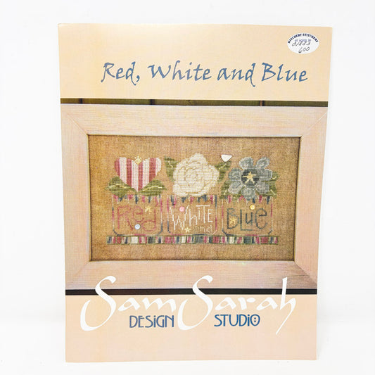 Red, White and Blue – Sam Sarah Cross Stitch Pattern