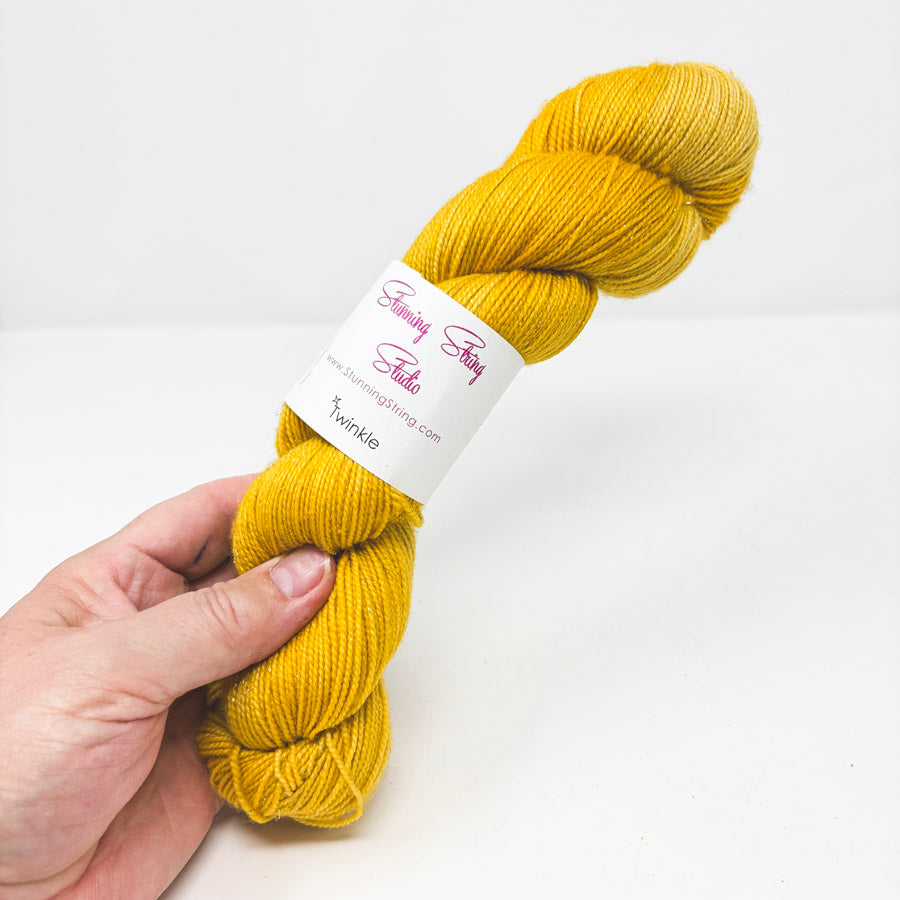 Stunning String Studio Yarn - Twinkle in Curry