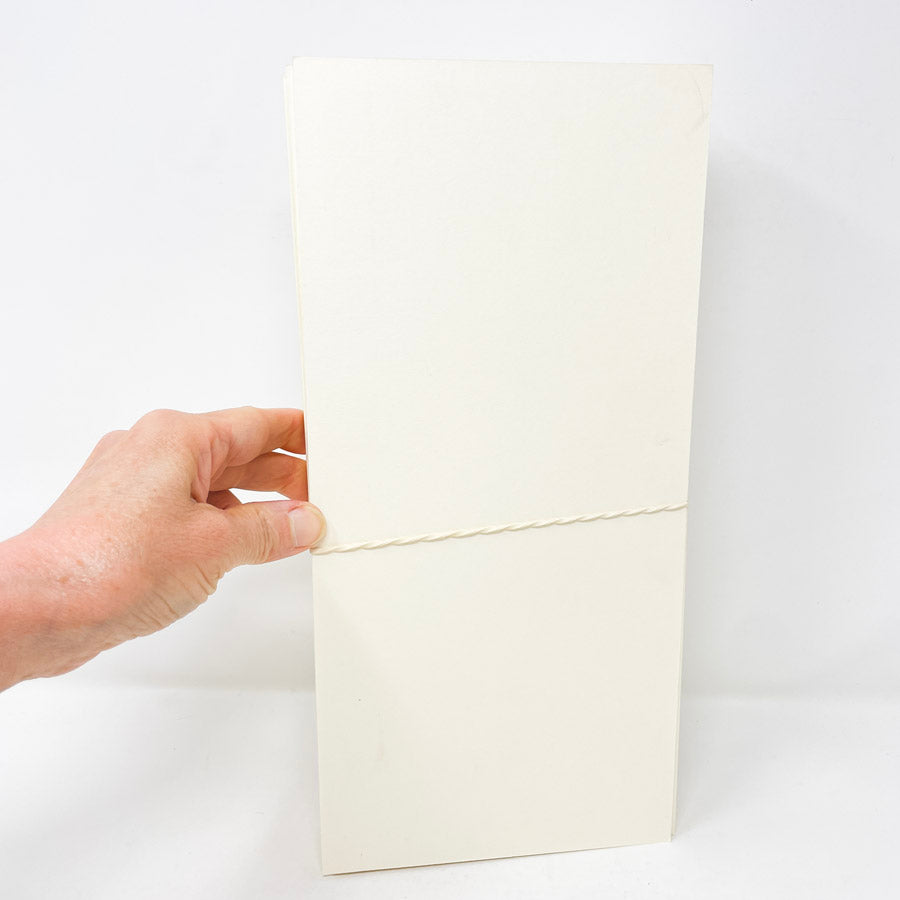 13" x 6.25" – Thick Natural White Drawing Board Pieces