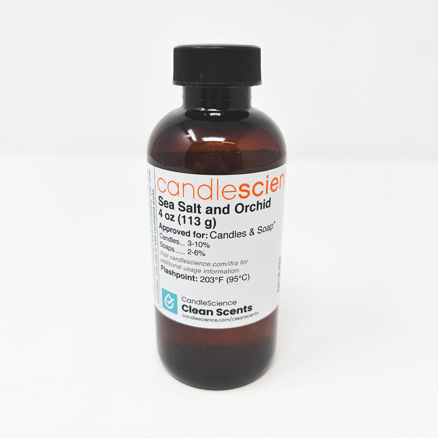 Candle Science 4oz Sea Salt & Orchid Fragrance