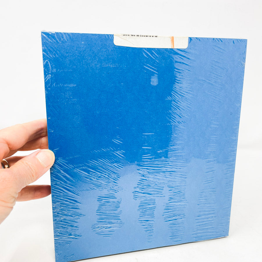 Peacock Blue Cardstock  - Cut to 8.5" x 9.25"