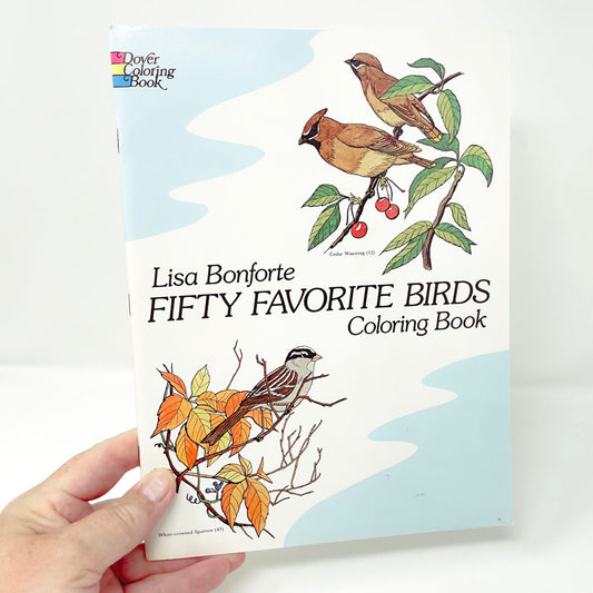 Fifty Favorite Birds Coloring Book