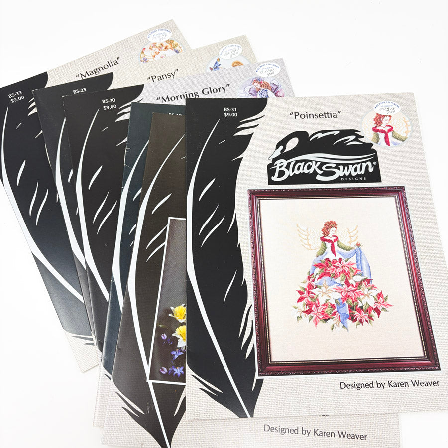 Flower Angels – Black Swan Cross Stitch Patterns